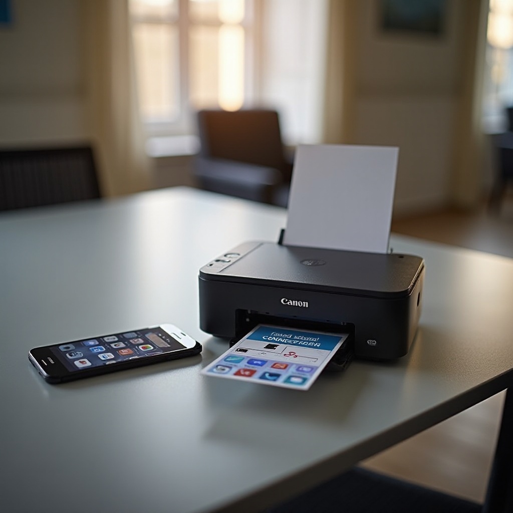 canon selphy cp1300 mit handy verbinden