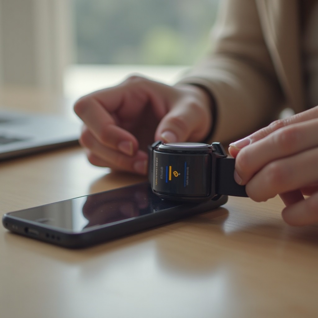 wie man eine Smartwatch mit dem Telefon verbindet