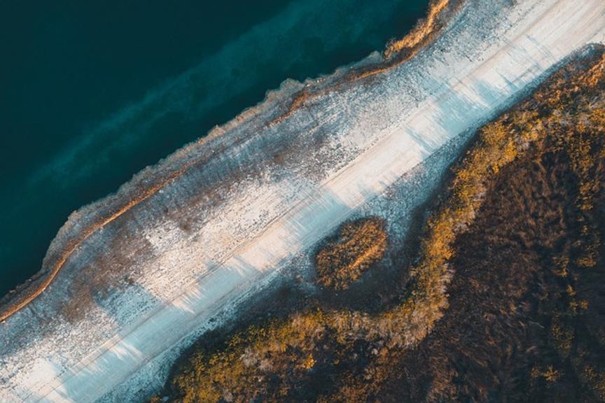 drone île North Sentinel