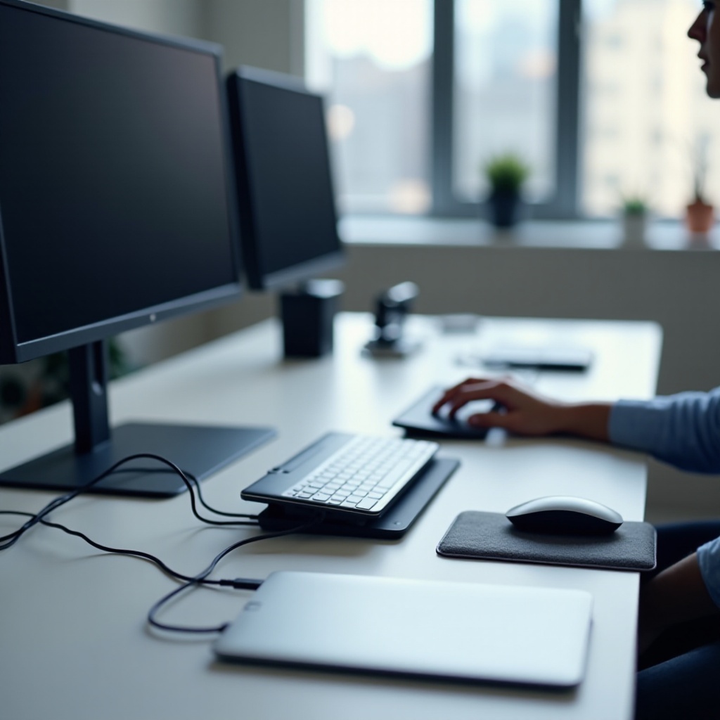 docking station an pc anschließen
