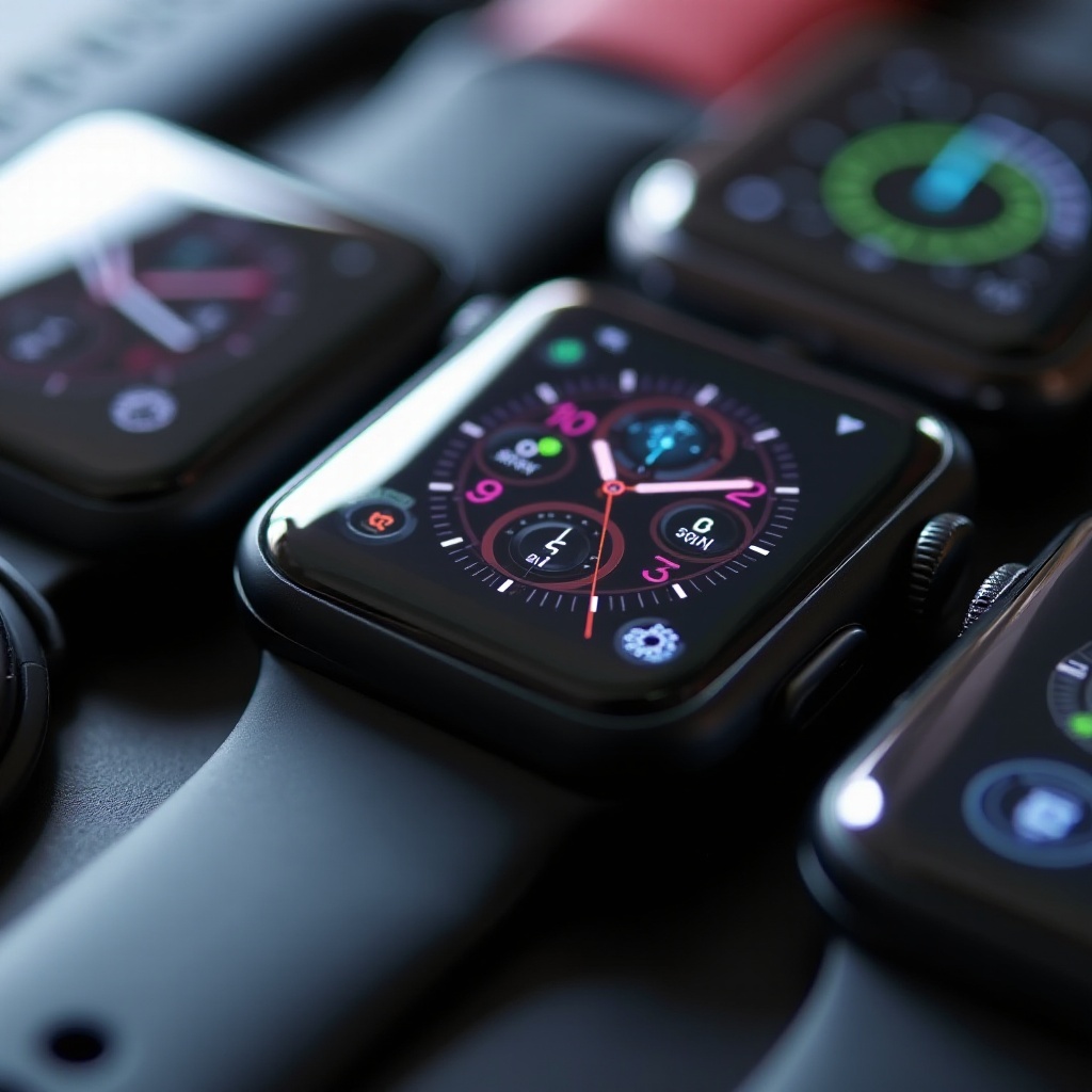 taille écran montre connectée