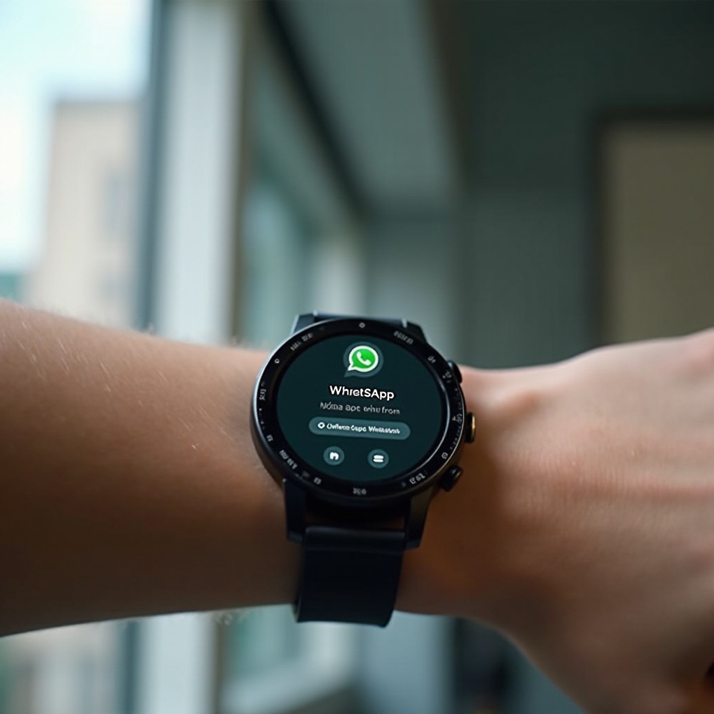 whatsapp sur montre connectée xiaomi