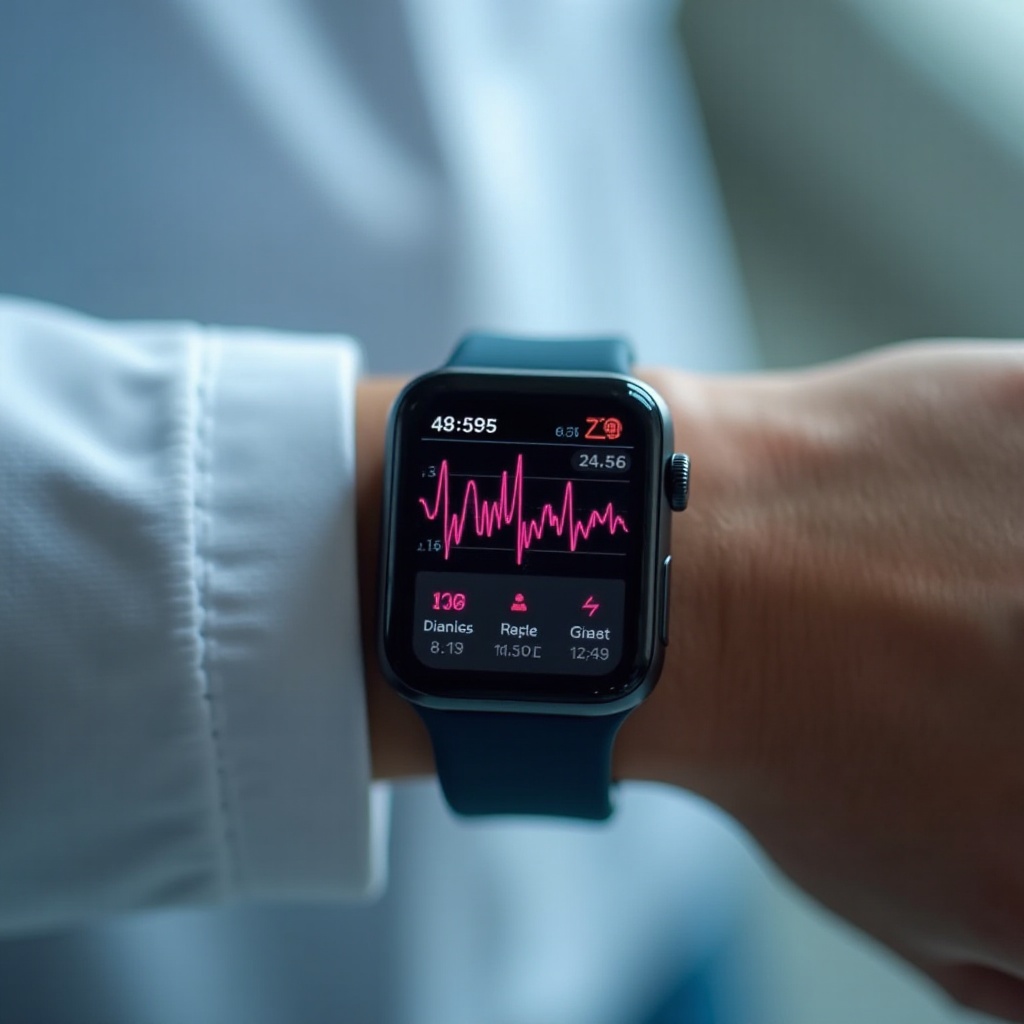 Smartwatch Tachykardie