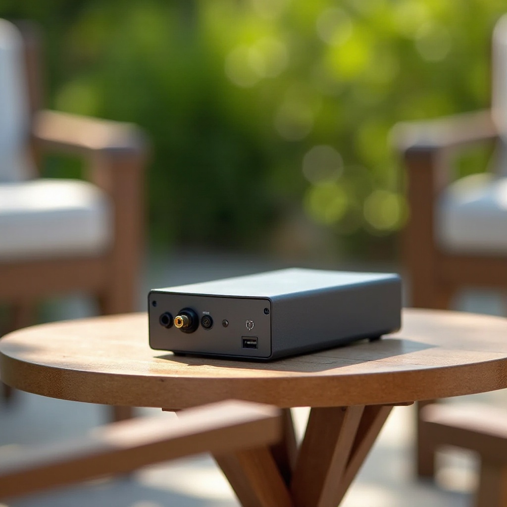 amplificateur bluetooth pour haut-parleurs extérieurs