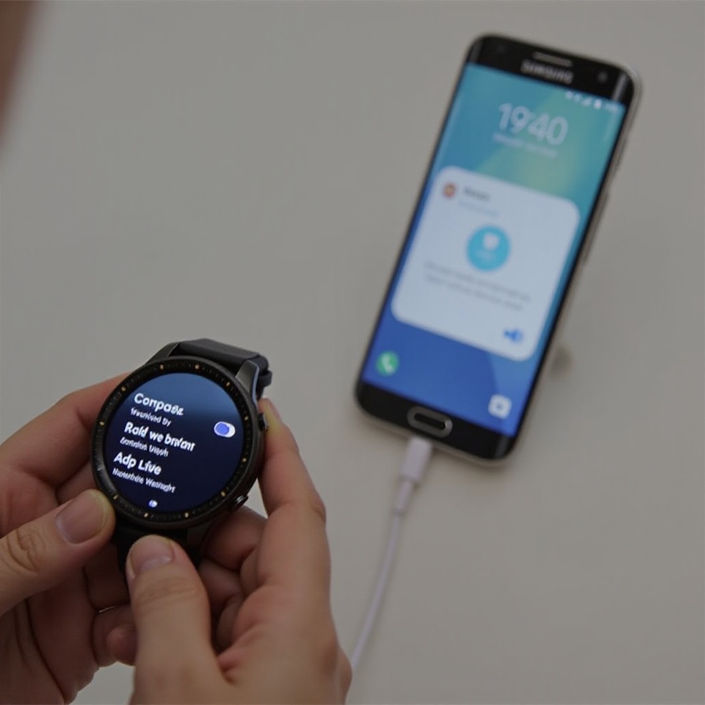 wie man meine Samsung-Smartwatch mit meinem Telefon verbindet