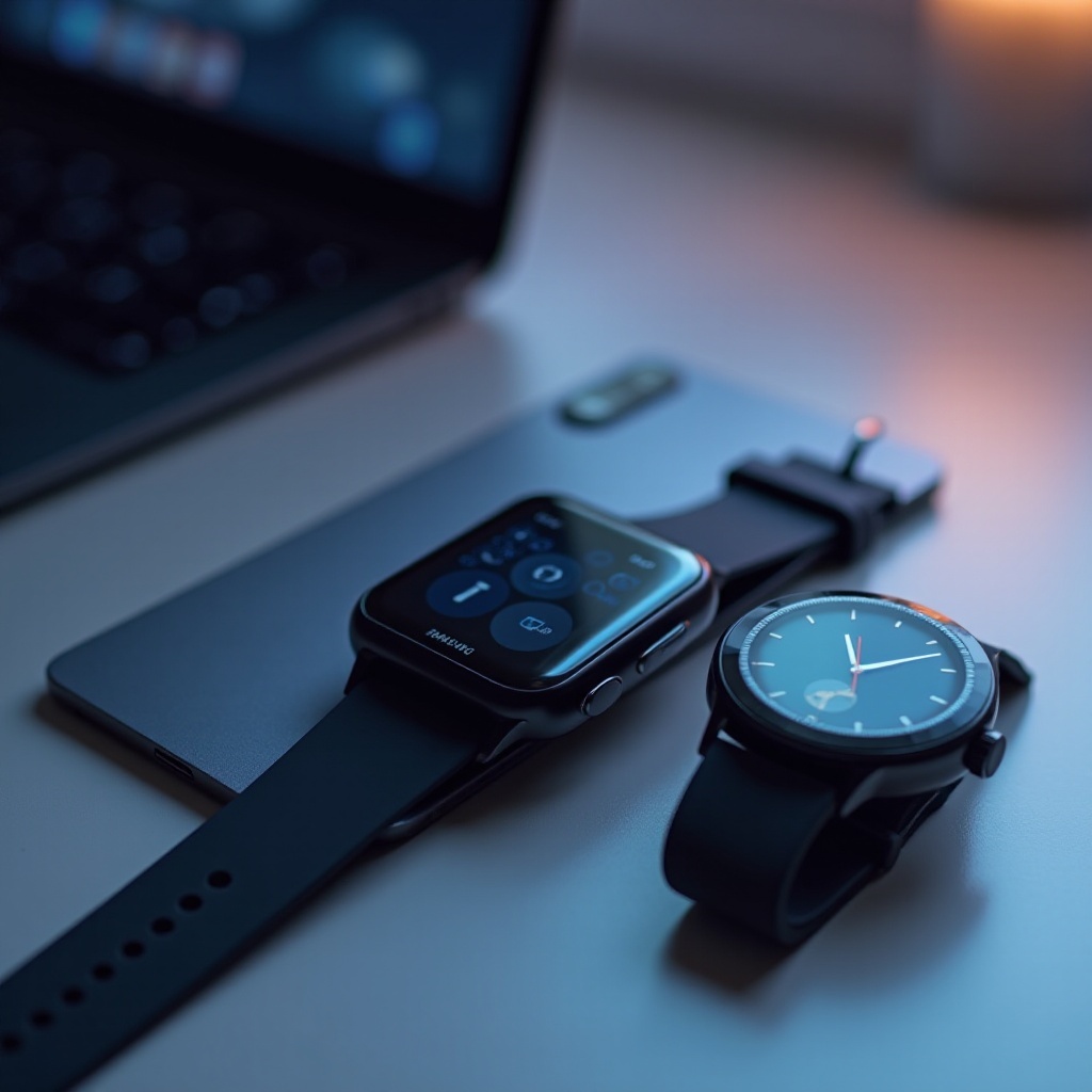 wie man eine Uhr mit einem Samsung-Telefon verbindet