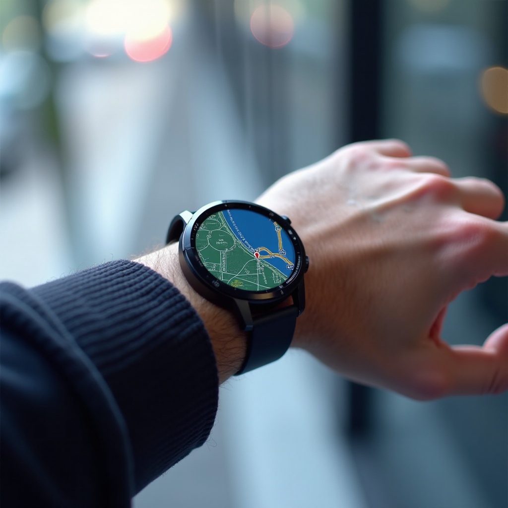 google maps auf Smartwatch