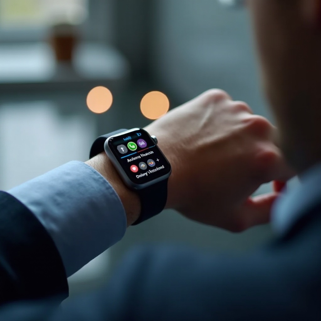 Smartwatch Nachricht beantworten